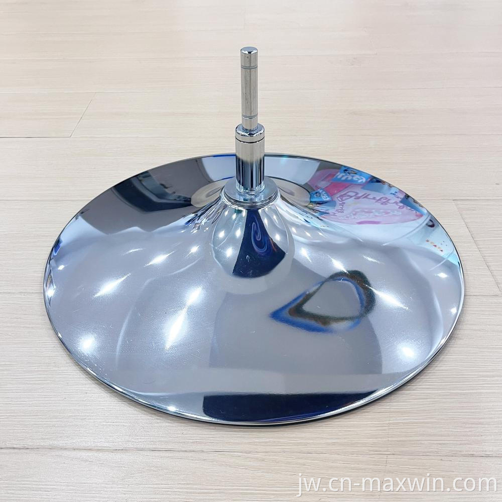 Dasar flagpole disk salaka Silver Disc Flagpole Base